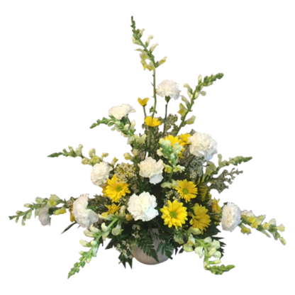 Yellow On White