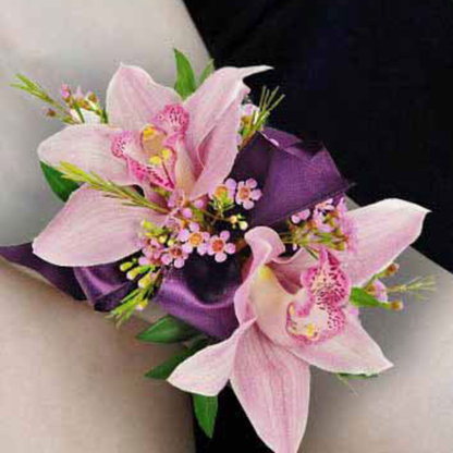 Cymbidium Orchid Wristlet