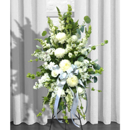 White Standing Spray