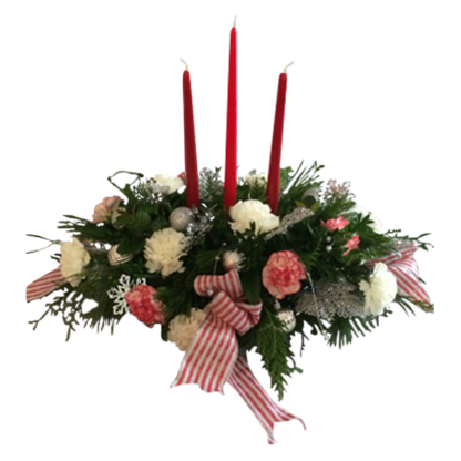 Candy Stripe Centerpiece | Floral Express Little Rock