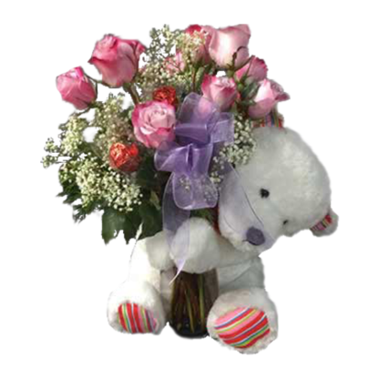 Rosey Bear | Floral Express Little Rock