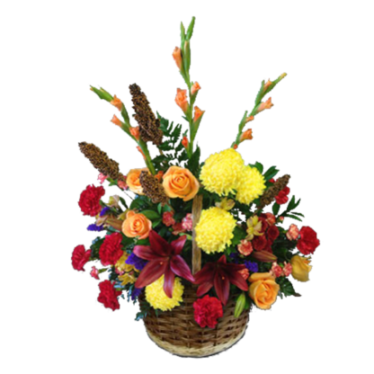 Autumn Blooms Basket | Floral Express Little Rock