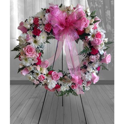 Pretty Pink Wreath