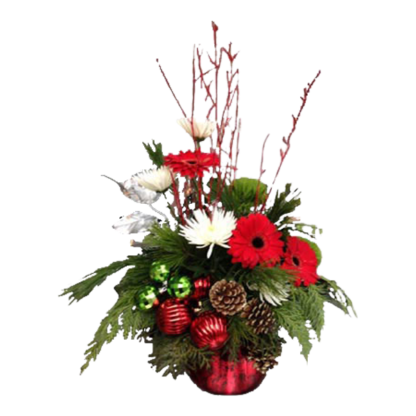 Christmas Ornament Arrangement | Floral Express Little Rock