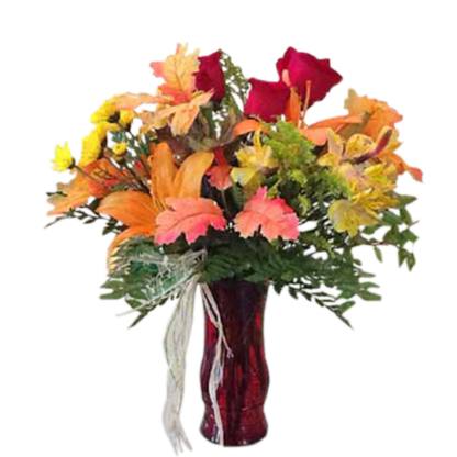 Autumn with Roses | Floral Express Little Rock
