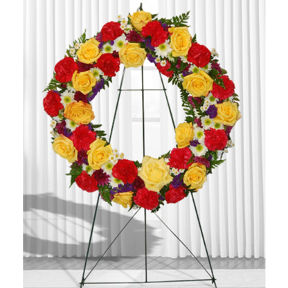 Colorful Wreath | Floral Express Little Rock