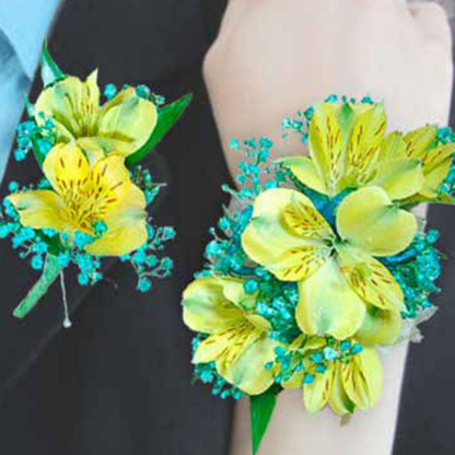 Yellow & Aqua Set