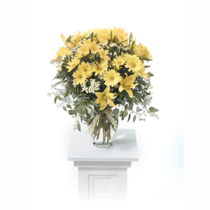 Yellow Vase Arrangement | Floral Express Little Rock