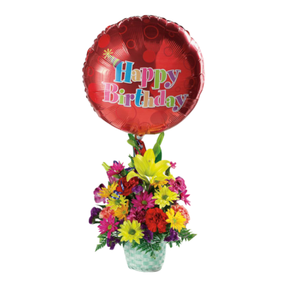Happy Birthday Basket | Floral Express Little Rock